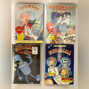 Futurama Volumes 1-4: DVD *Brand New Sealed*.